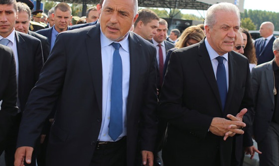 [포토] EU 국경해안 경비대 개관식에 참가한 불가리아 총리