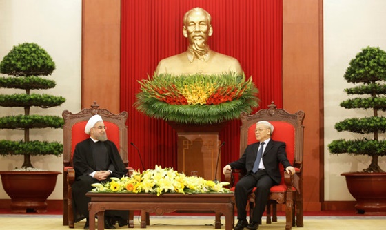 [포토] 이란-베트남, 교역 활성화를 위한 회담 가져