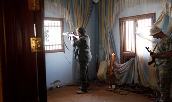 [포토] 유엔(UN) 지지 하의 리비아 통합정부군, IS와 전쟁 ‘격렬’
